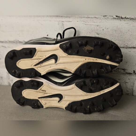 Nike Keystone Low 375561-011 Black Baseball Softball Cleats. - Picture 7 of 10